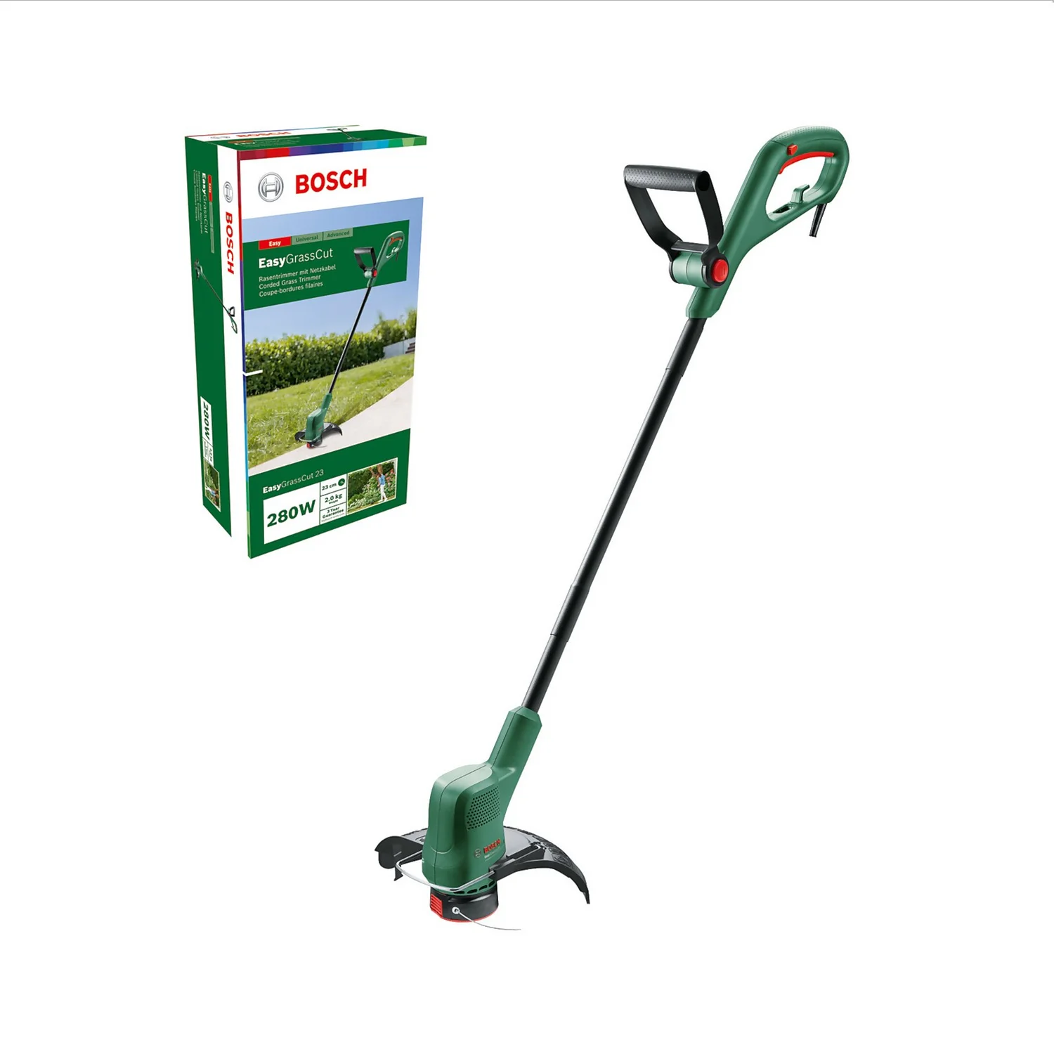 Bosch EasyGrassCut 23 Electric Grass Trimmer 23cm - Image 4
