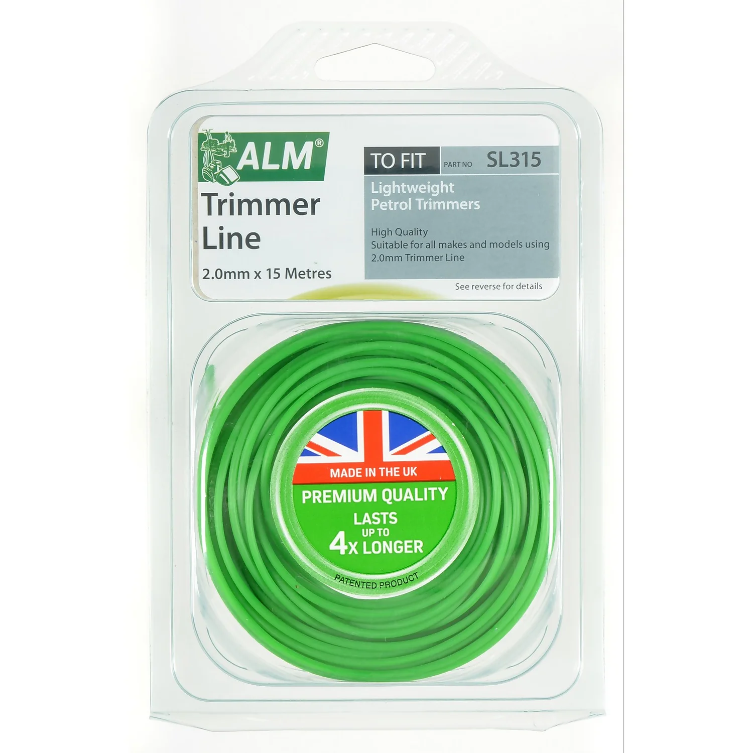 ALM Grass Trimmer Line 2.0mm X 15m