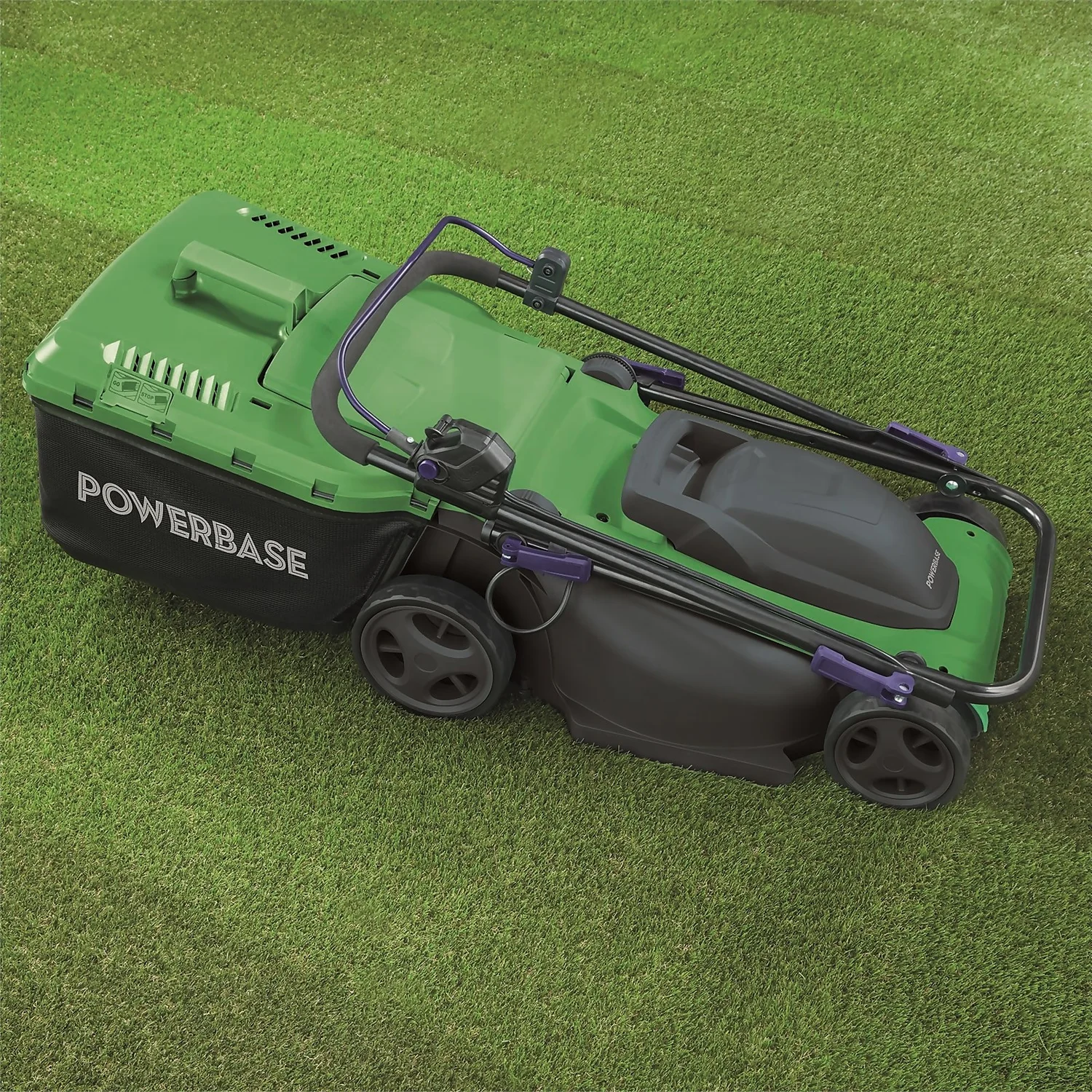 Powerbase 1600W Electric Lawn Mower - 37cm - Image 5