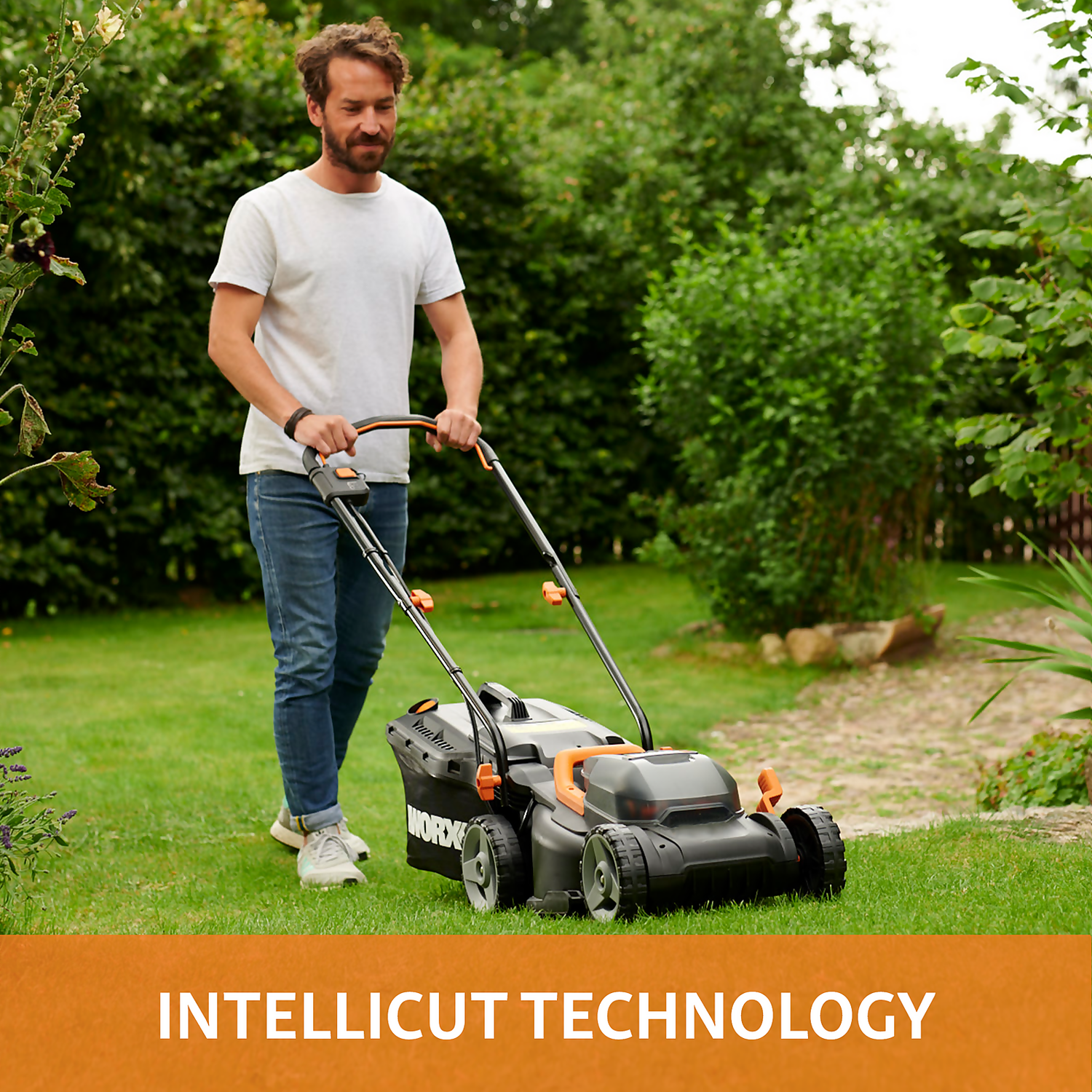 WORX 40V WG779E.1 Cordless Lawn Mower - 34cm - Image 5