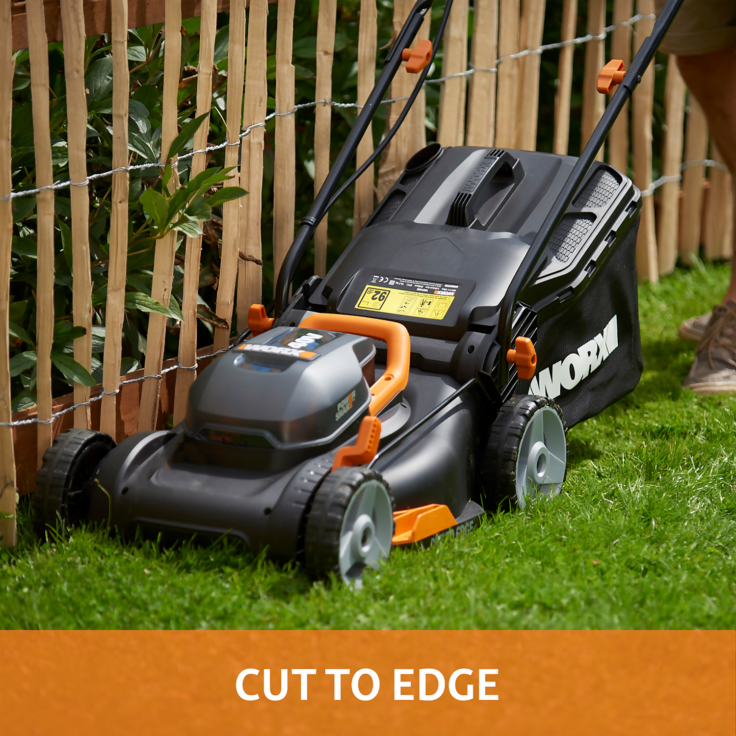 WORX 40V WG779E.1 Cordless Lawn Mower - 34cm - Image 7