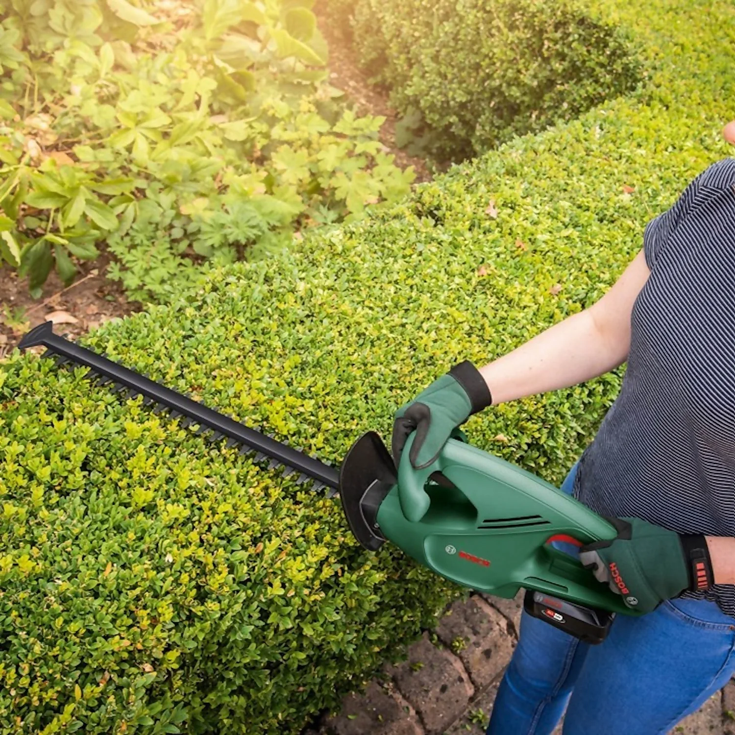 Bosch EasyHedgeCut 18-45 Hedge Trimmer - Image 9