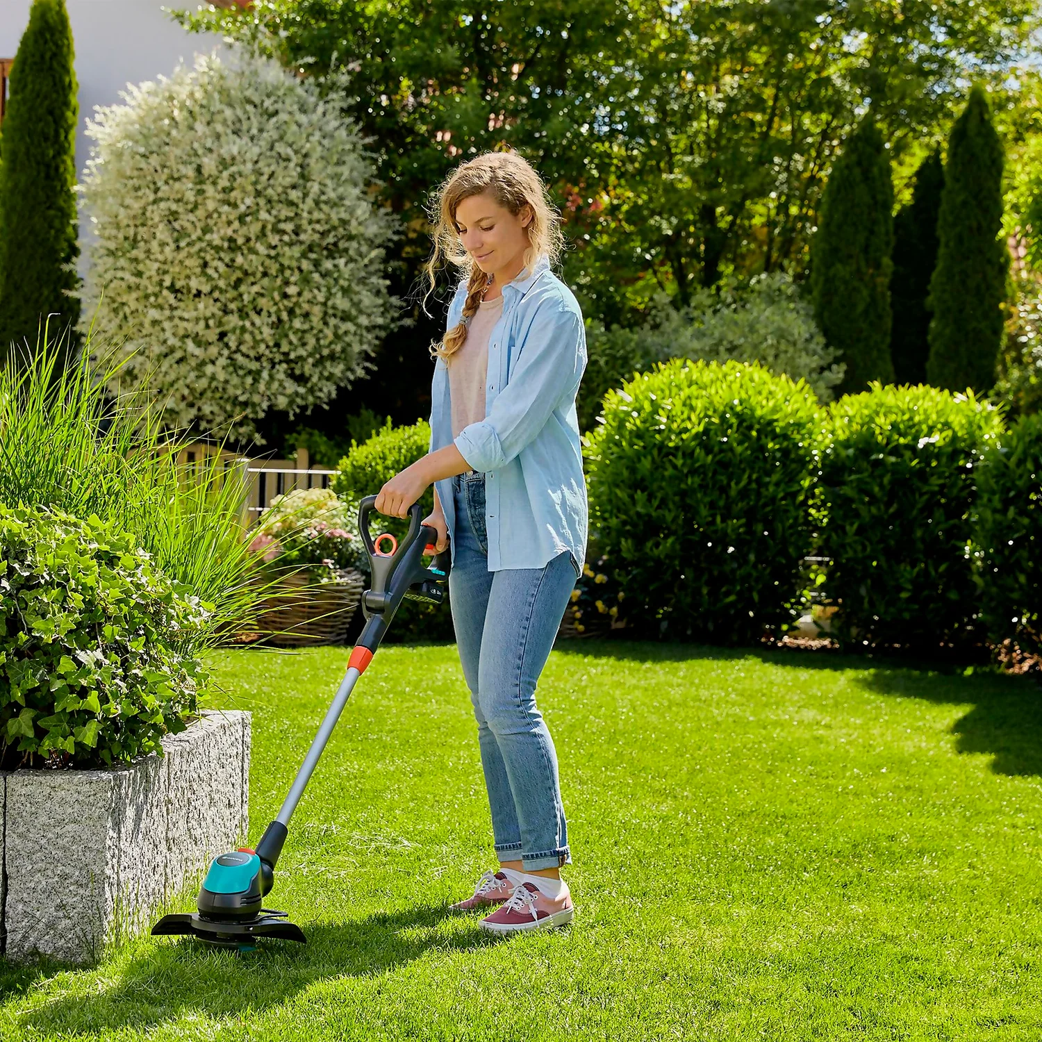 GARDENA EasyCut Cordless 18V Grass Trimmer - Image 2