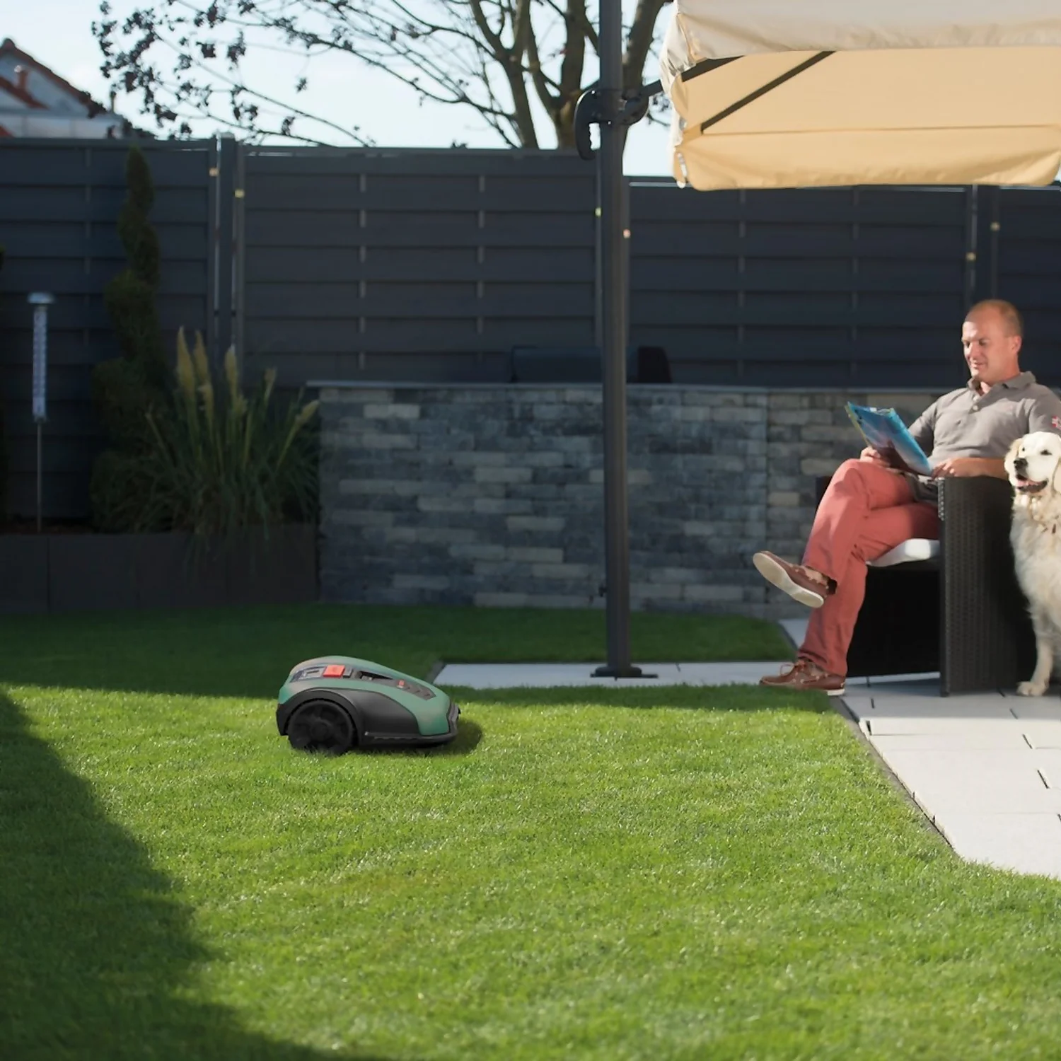 Bosch 18V Indego M 700 Robotic Lawn Mower - 19cm - Image 8